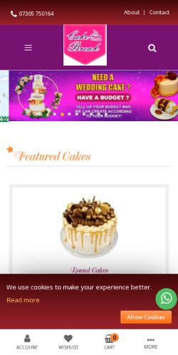 Mobile page screenshot