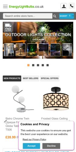Mobile page screenshot