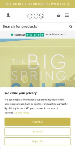 Mobile page screenshot