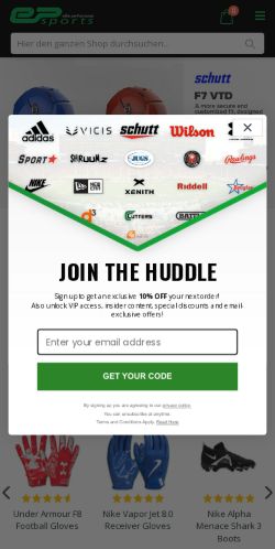 Mobile page screenshot