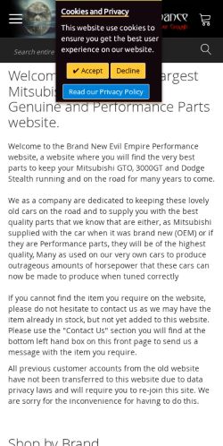 Mobile page screenshot