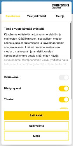 Mobile page screenshot