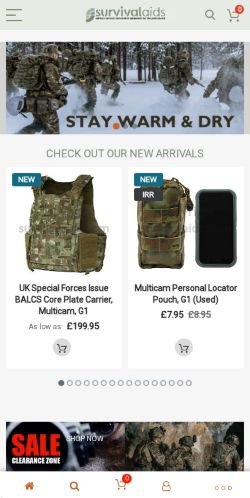 Mobile page screenshot