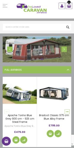 Mobile page screenshot