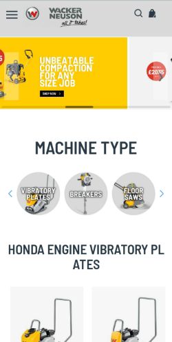 Mobile page screenshot