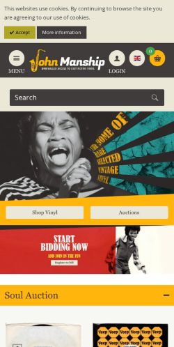 Mobile page screenshot