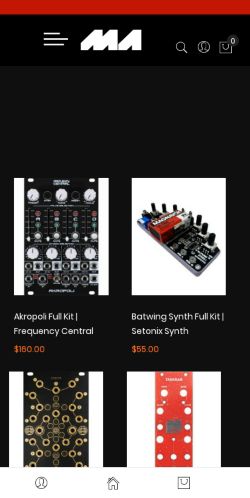 Mobile page screenshot