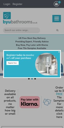 Mobile page screenshot