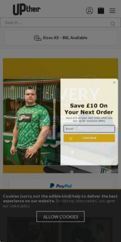 Mobile page screenshot