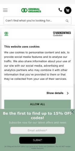 Mobile page screenshot