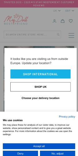Mobile page screenshot