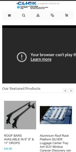 Mobile page screenshot