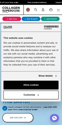 Mobile page screenshot