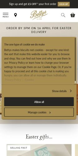 Mobile page screenshot