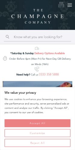 Mobile page screenshot