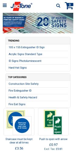 Mobile page screenshot