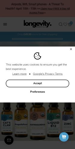 Mobile page screenshot