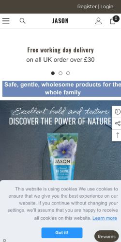 Mobile page screenshot