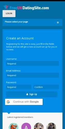 Mobile page screenshot