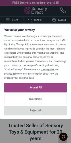 Mobile page screenshot