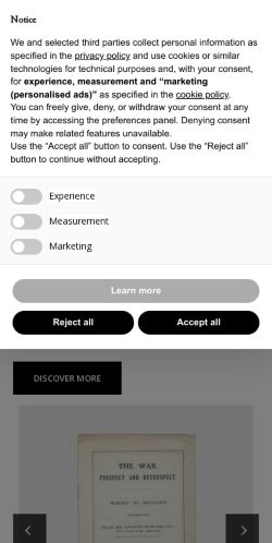 Mobile page screenshot
