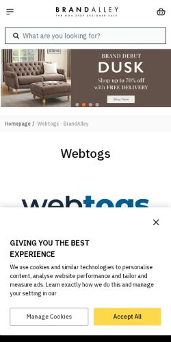 Mobile page screenshot