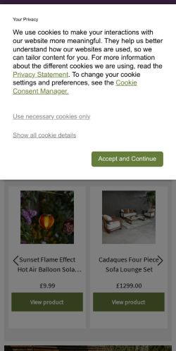 Mobile page screenshot