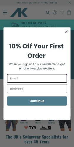 Mobile page screenshot