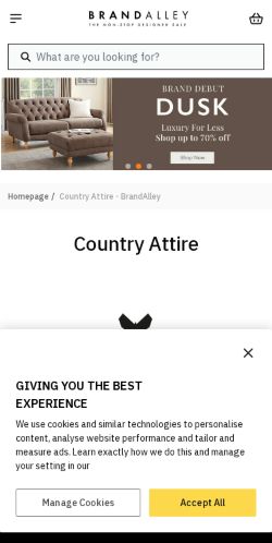Mobile page screenshot