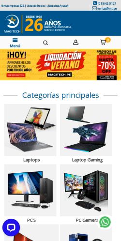 Mobile page screenshot
