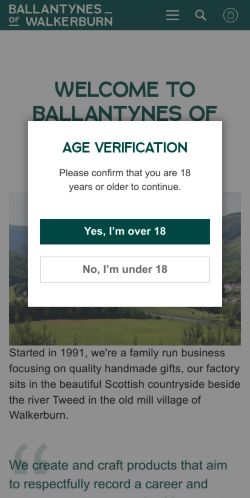 Mobile page screenshot