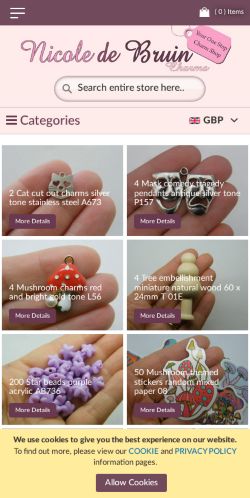 Mobile page screenshot