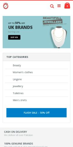Mobile page screenshot