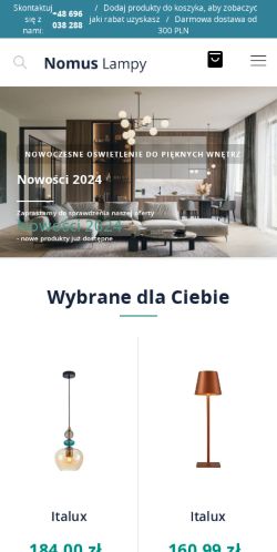 Mobile page screenshot