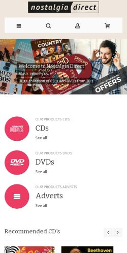 Mobile page screenshot