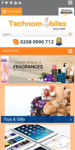 Mobile page screenshot