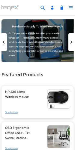 Mobile page screenshot