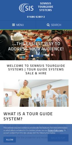 Mobile page screenshot