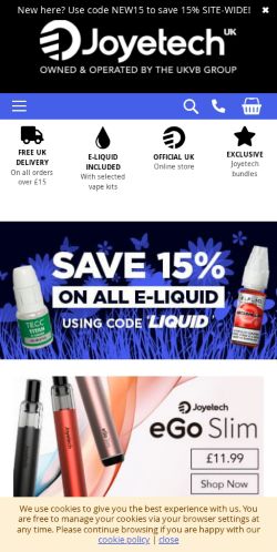 Mobile page screenshot