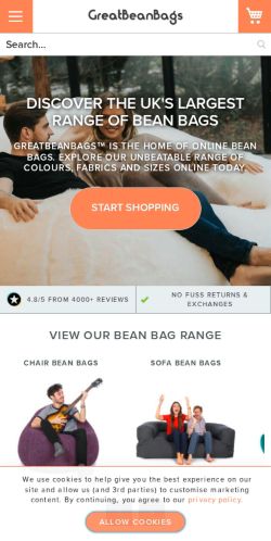 Mobile page screenshot