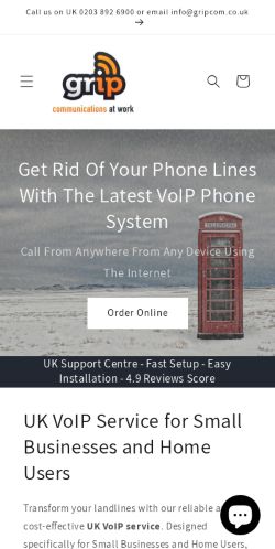 Mobile page screenshot