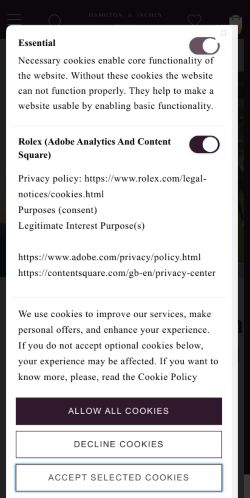 Mobile page screenshot