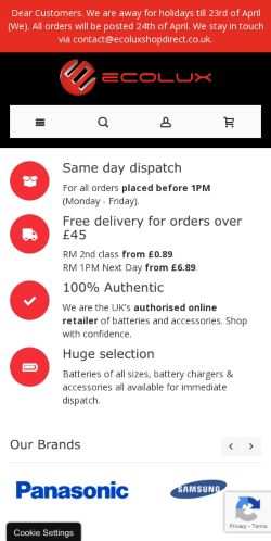 Mobile page screenshot