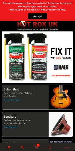 Mobile page screenshot