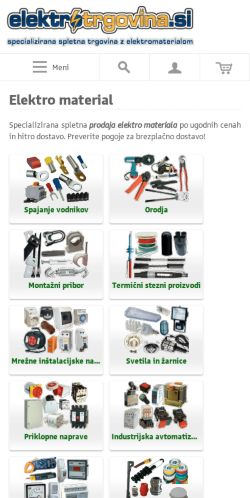 Mobile page screenshot