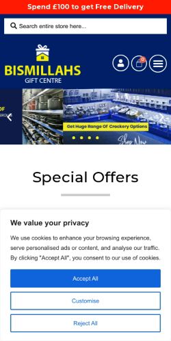 Mobile page screenshot