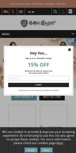 Mobile page screenshot