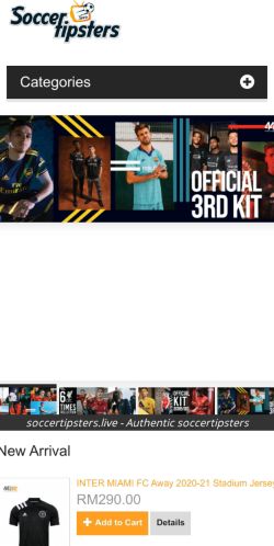 Mobile page screenshot