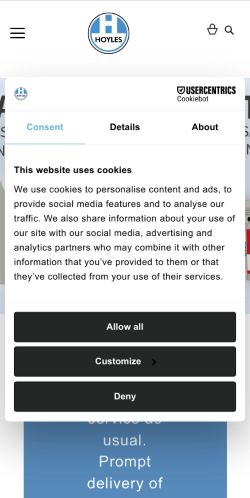 Mobile page screenshot
