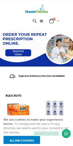 Mobile page screenshot